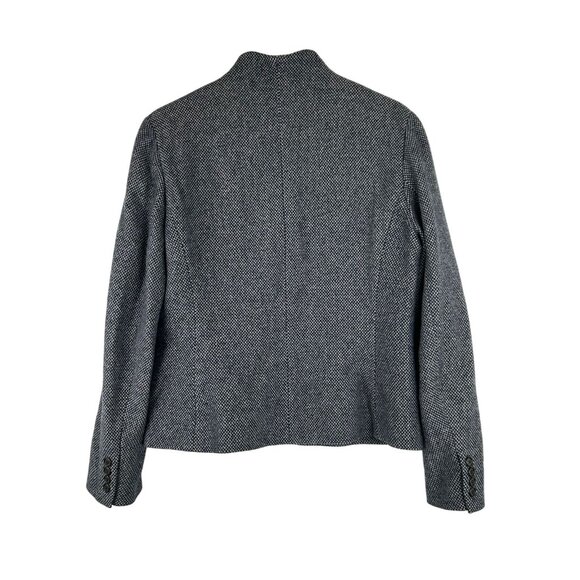 Lauren Ralph Lauren Women's Size 12 Tweed Blazer Jacket Virgin Wool Blend - Picture 2 of 11